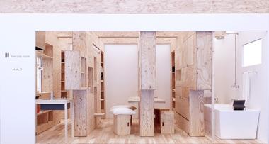 Galería de Barcode Room: Un espacio mínimo y flexible a través de muebles dinámicos   - 12