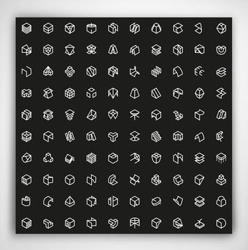 Gallery of Exploding the Cube: Yannick Martin's Studies of a Six-Sided Shape  - 4