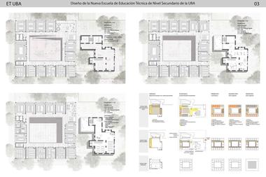 Galería de Resultados Concurso ARQUIFADU: Nueva Escuela de Educación Técnica de la Universidad de Buenos Aires  - 38