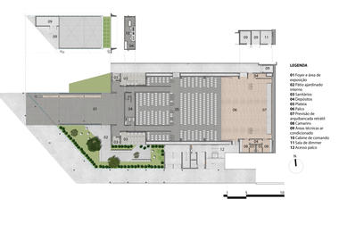 Galeria de Teatro do Colégio Miguel de Cervantes / acr arquitetura  - 16