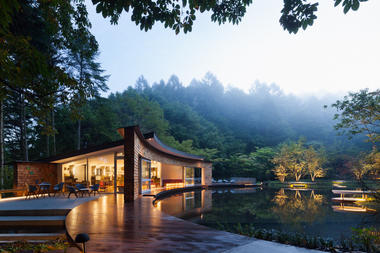 Gallery of Picchio Visitors Center & Ice Rink  / Klein Dytham architecture  - 6