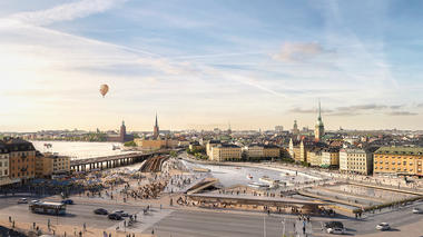 Massive Redevelopment Plan in Stockholm Will Feature Terraced Building by Foster + Partners