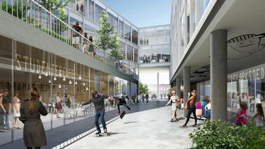 Gallery of C. F. Møller’s Competition Winning design for VIA University College in Denmark  - 5