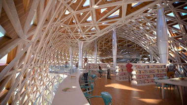 Gallery of Competition Entry Imagines Dynamic Library Design for London's Hyde Park  - 4