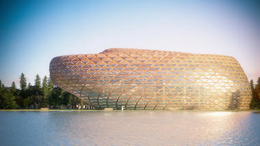 Gallery of Competition Entry Imagines Dynamic Library Design for London's Hyde Park  - 2