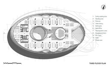 Gallery of Competition Entry Imagines Dynamic Library Design for London's Hyde Park  - 17