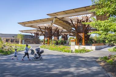 Gallery of Indianapolis Zoo Bicentennial Pavilion and Promenade / RATIO Architects  - 1