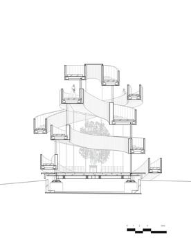 画廊 丝带教堂 / NAP Architects  - 23