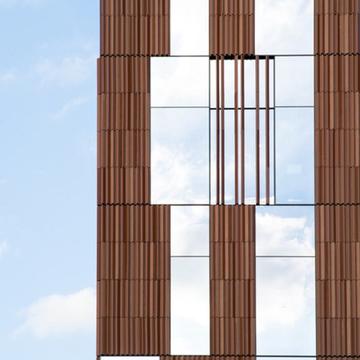 Gallery of Terracotta Rainscreen Facade System - LONGOTON® Vertical Panels - 5
