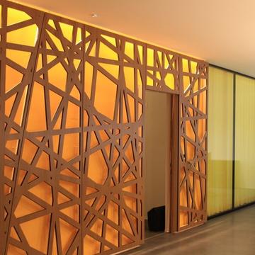 Room Dividers - Partition Wall Oak Plywood from Bruag