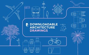 A Library of Downloadable Architecture Drawings in DWG Format