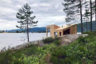 26平方米湖边小屋，独钓寒江水 Nisser Micro Cabin / Feste Landscape / Architecture