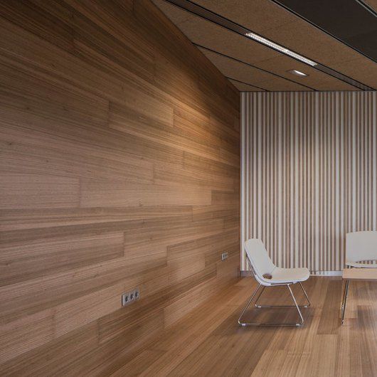 interior cladding by Mark Hallett | ArchDaily
