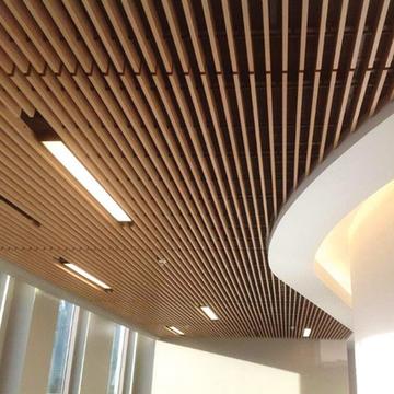 Linear Wood and Grille Ceilings from Decoustics 