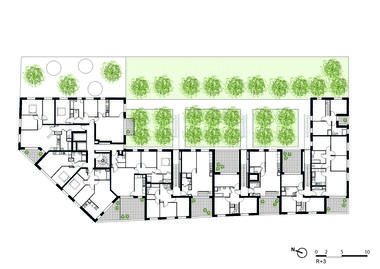 Gallery of Social Housing /Atelier du Pont  - 18