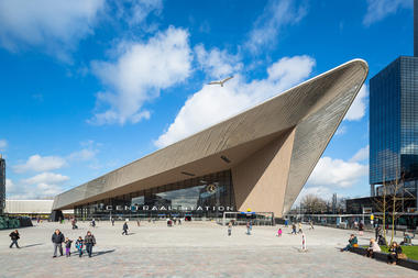 鹿特丹中央火车站 / Benthem Crouwel Architects + MVSA Architects + West 8