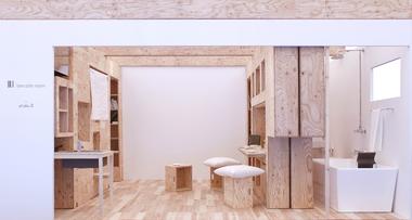 Galería de Barcode Room: Un espacio mínimo y flexible a través de muebles dinámicos   - 13