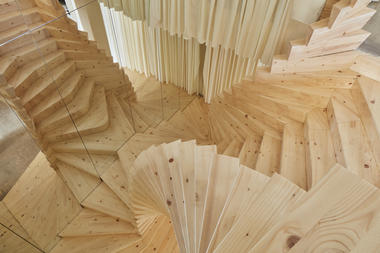 Gallery of ACME's Wildly Twisting Wooden Staircase Draws Inspiration From Coco Chanel’s Famous Mirror Stair  - 10