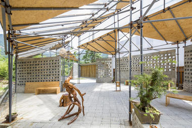 Gallery of Temporary Workshop & Recreation Centre of Qianyi Farm / Big Smallness Studio + Wuhan ADAP Architects  - 4
