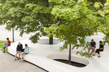加拿大魁北克市Le Banc de Neige广场重建 / Atelier Pierre Thibault