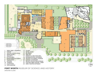 Gallery of Fort Worth Museum of Science and History / LEGORRETA  - 25