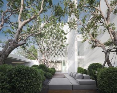 Residence Rabbit，景观内的建筑，建筑上的景观 / BOONDESIGN + T.R.O.P : terrains + open space