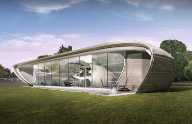 The World's First Freeform 3D-Printed House Enters Development Phase