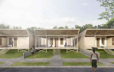 Arquitectos proponen 120 viviendas sociales incrementales y flexibles para Iquitos, Perú