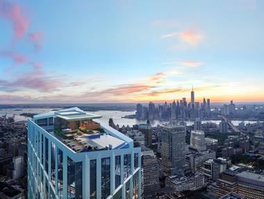 The Western Hemisphere’s Highest Residential Infinity Pool to be Built in Brooklyn