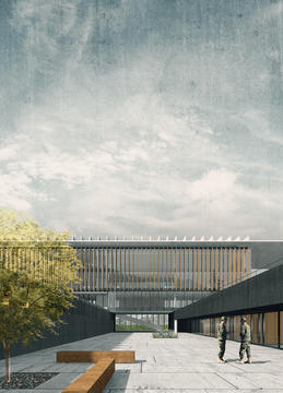 Jaime Bendersky Arquitectos + GVAA, segundo lugar en Campus Educativo de la Academia de Guerra del Ejército de Chile 