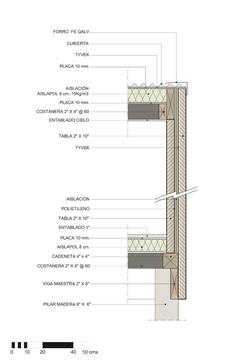 Gallery of 21 Detailed Construction Sections for Wood Structures  - 15