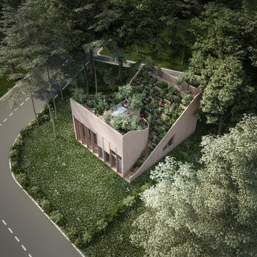 Penda 打造‘阴阳住宅’，以自给自足建筑模式推进可持续的发展