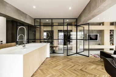 Gallery of Syncopated, Revolving Door Condo / Tomokatzu Hayakawa Architects  - 5