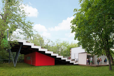 Gallery of Summer Cinema  / Wowhaus Architecture Bureau  - 3