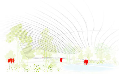 Gallery of Coldefy & Associates Design World's Largest Single-Domed Tropical Greenhouse  - 7