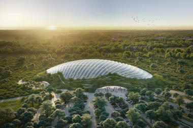 Coldefy & Associates Design World's Largest Single-Domed Tropical Greenhouse