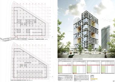 Galería de  Propuesta de Gonzalo Mardones + b720 Fermín Vázquez Arquitectos para el Concurso Puerta Las Condes   - 9