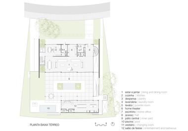画廊 巴西住宅 Jardim do Sol，木材与钢架混搭构建阳光居所 / Hype Studio  - 50