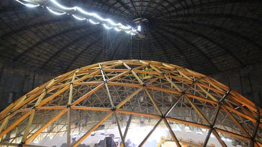 Gallery of This Wooden Geodesic Dome Contains the World's Largest Planetarium  - 1