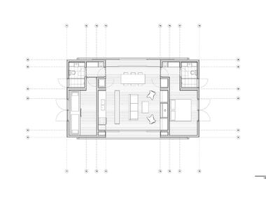 Gallery of House Plans Under 100 Square Meters: 30 Useful Examples  - 40
