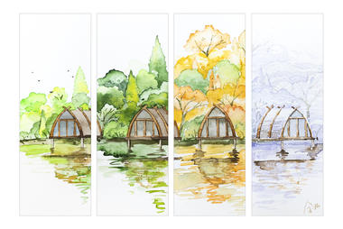 Gallery of Boat Rooms on the Fuchun River / The Design Institute of Landscape and Architecture China Academy of Art  - 23