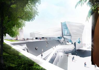 Morphosis Releases Images of Proposed Orange County Museum of Art in California