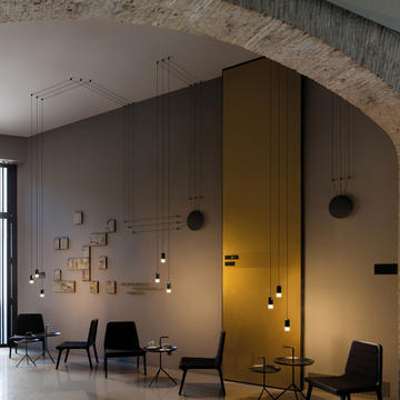 Hanging Lamps - Wireflow Free-Form from Vibia International