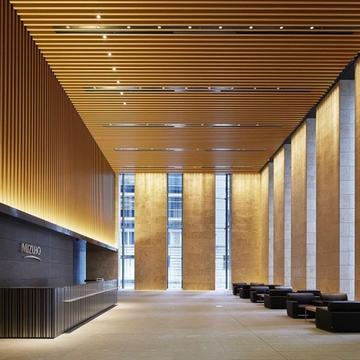 Baffle Ceiling System - SLATZ from Pure + FreeForm