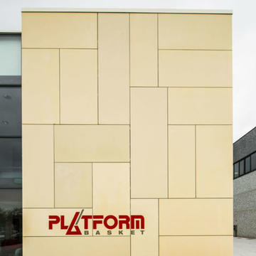 Rainscreen Cladding Panels in Platform Basket Office from Ductal®