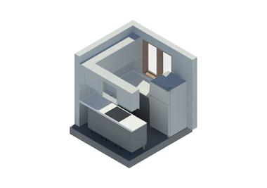 Diseña una cocina eficiente descargando estos objetos BIM