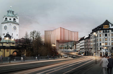Gallery of Auer Weber Among Three Finalists in Munich's Gasteig Redesign Competition  - 1