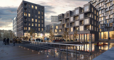 Henning Larsen Brings Canals and Rooftop Farming to Brussels in Competition-Winning Masterplan