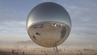 BIG Ideas Launch Fundraiser for Giant Reflective Orb at Burning Man 2018