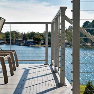 DesignRail® Aluminum Railing Systems with Horizontal Cable Infill from Feeney